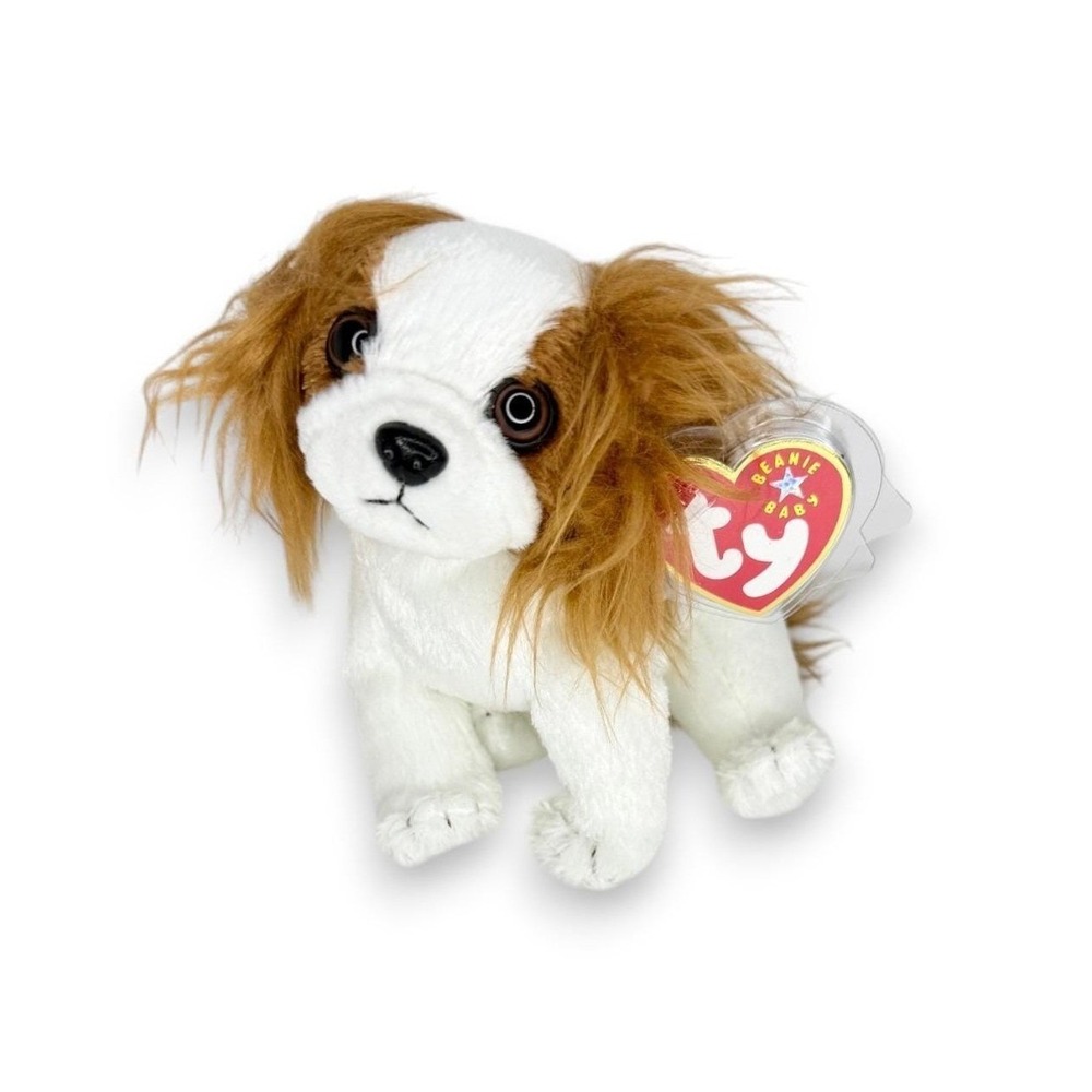 Regal the Dog | Royal Spaniel Sidekick | Mint Heart Tag TY Beanie Baby